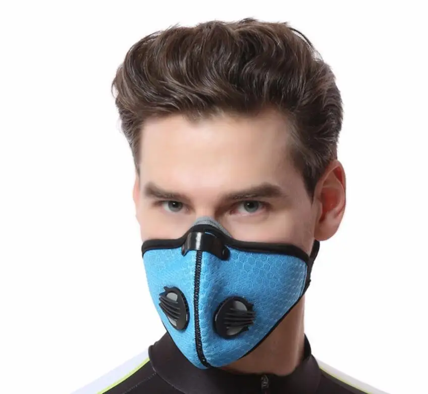 

10pcs Activated Carbon Heat Mask riding dust mask cold-proof windproof fog-proof PM2.5 respirator dust-proof and breathable mask