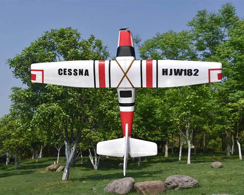 Cessna HJW 182 1200 мм размах крыльев EPS тренер для начинающих RC самолет PNP