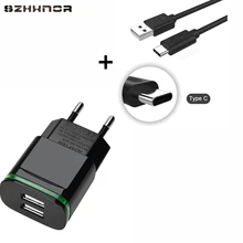2A универсальные зарядные устройства Тип usb C usb телефон Зарядное устройство для samsung Galaxy S10 A7 A8 A9 A3 A5 S9 S8 NOTE 8 Xiaomi huawei