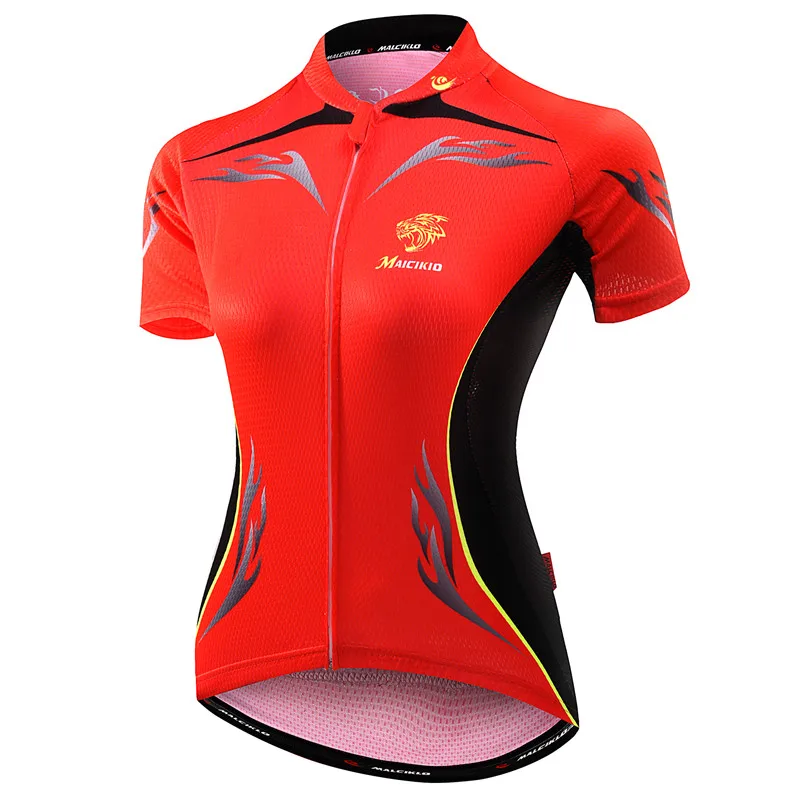 

Malciklo Woman Summer Short Sleeve Breathable Cycling Jersey set Mountain Bicycle Wear Racing Bike Clothing Ropa Ciclism