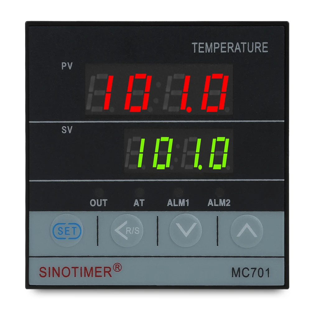 

MC701 - 611 Universal Intelligent Temperature Control Meter 0 - 1300 Deg.C Analysis Instruments For Electric Power Department