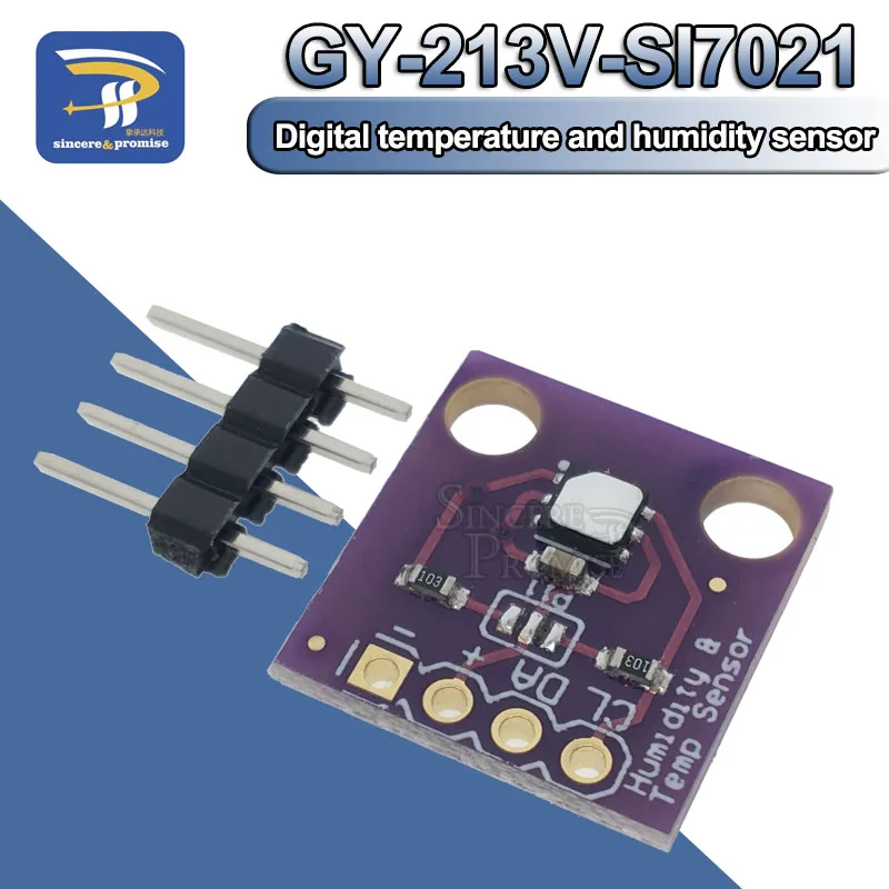 1 шт. Si7021 промышленный высокоточный датчик влажности с интерфейсом IEC GY-213V-SI7021