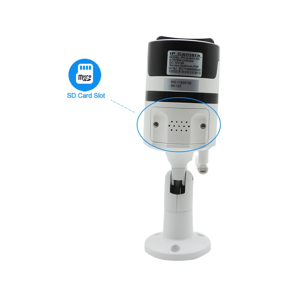 yoosee ip camera sd card slot