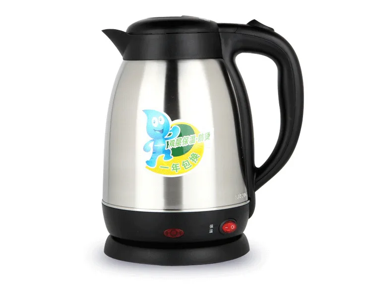 Electric kettle insulation full stainless steel double electric  Safety Auto-Off Function