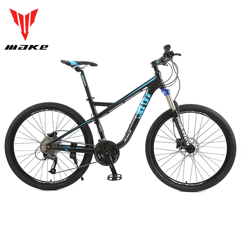 MAKE горный велосипед алюминиевая рама Shimano 27 скоростей 27,5" колеса гидравлические дисковые тормоза