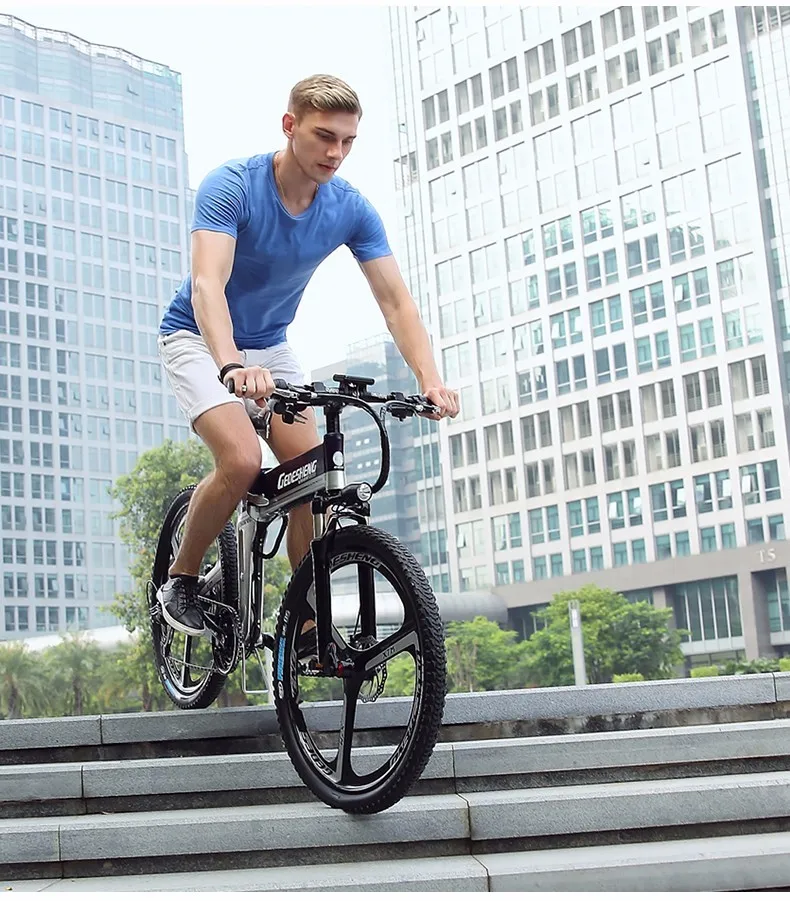 Best 26 48 V Lithium Battery Electric Bicycle Mtb Hidden 500 W High Speed Motor Abs Brake Folding Electric Bike Mountain 21