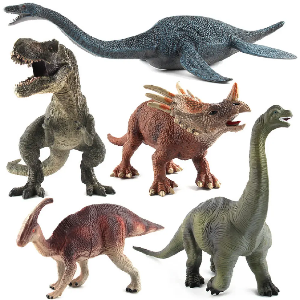 

Dinosaur Model Big Size Jurassic Period Dinosaur Series Plesiosaurus Tyrannosaurus Static Model Science