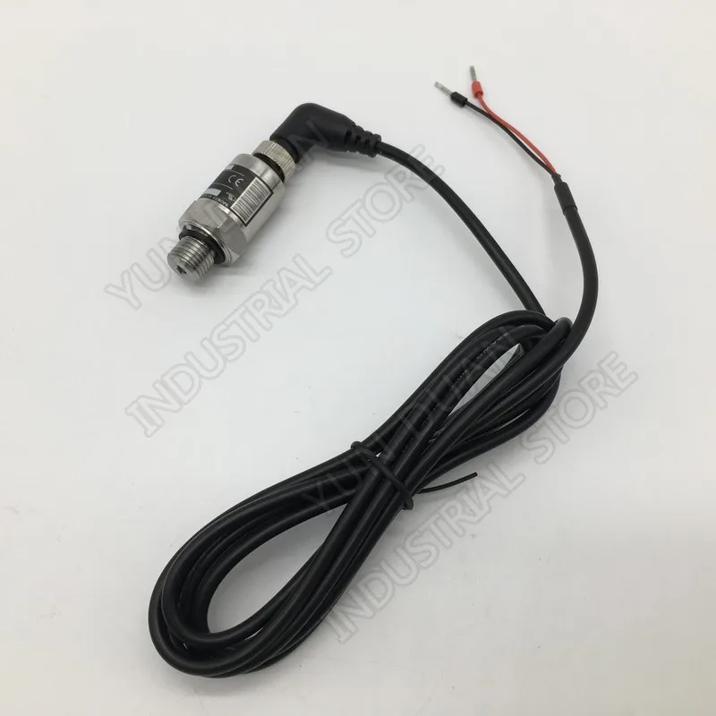 

Top Quality IP68 Pressure Transducer 0-10bar 24V DC 4-20ma G1/4 Transducer Sensor with 2m Cable