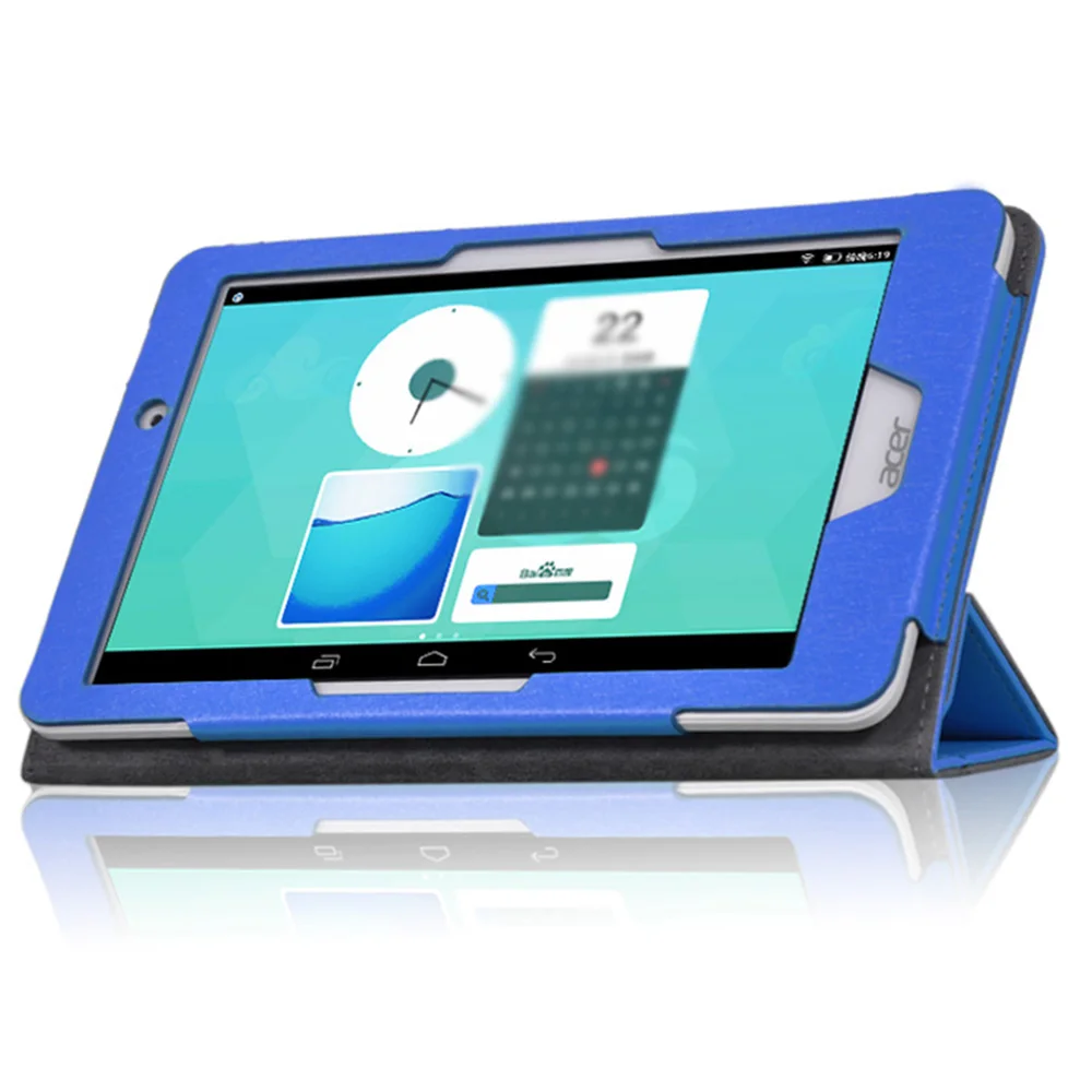Tablet Case for Acer Iconia One 8 Luxury PU Leather Funda Capa for Acer