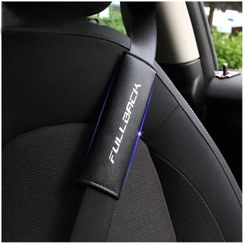 

Reflective Safe Seat Belt Cover Car Seat belt shoulder Pads For FIAT Fullback Car Styling Auto Parts 2pcs