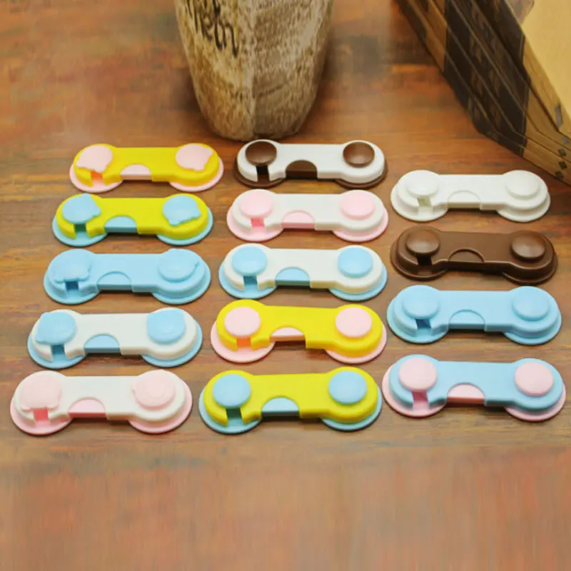 5 قطعة/الوحدة سلامة الطفل الأبواب الأدراج خزانة أقفال سلامة طفل الطفل الأطفال حماية سلامة البلاستيك قفل الاطفال آمنة أقفال