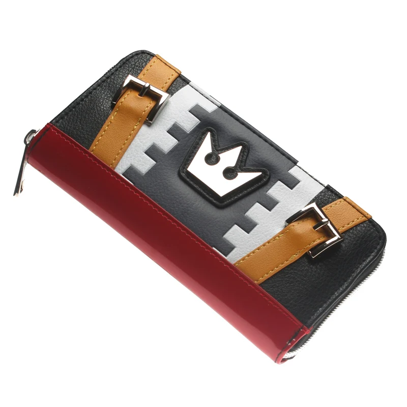 Baratos Reino corazones Sora Cosplay Zip alrededor de la cartera de las mujeres monedero DFT 5023