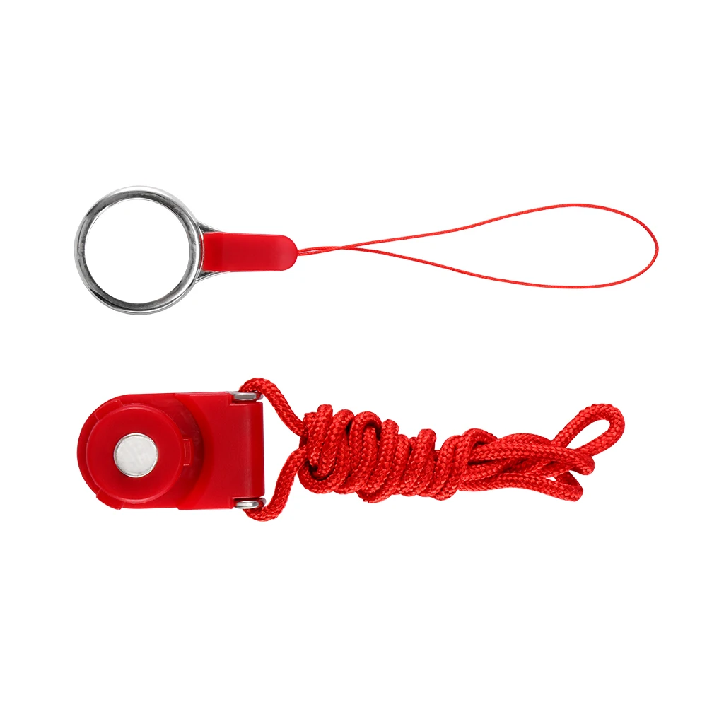 Многофункциональные универсальные ремни для мобильного телефона, веревка для samsung Xiaomi huawei Iphone Oppo, нашейные ремешки, ремешок для украшения телефона - Цвет: red