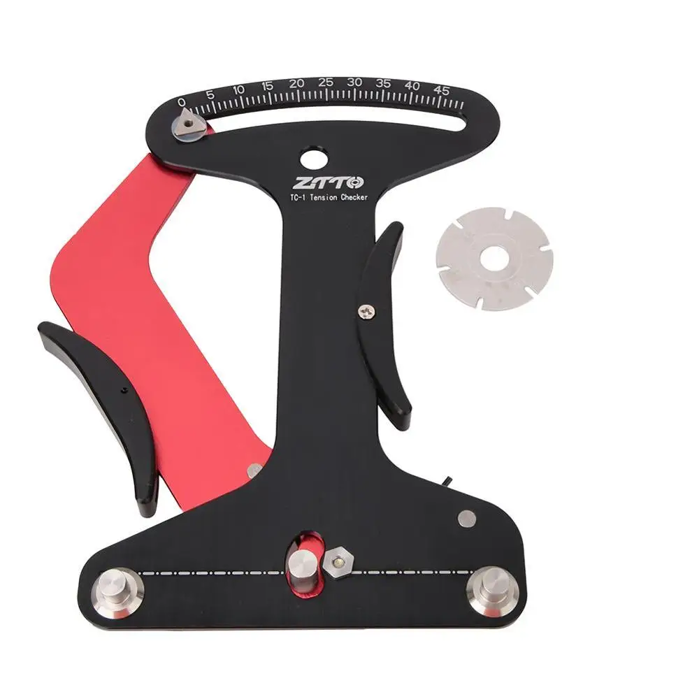 

Bike Spoke Tension Meter Aluminum Alloy Bicycle Repair Tools Bicycle Spoke Tension Meter Measures for Truing Wheels