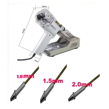 1 шт. 110/220 В 100 Вт S-998P Электрический Вакуумная Двойная-насос припоя Sucker распайки пистолет паяльник