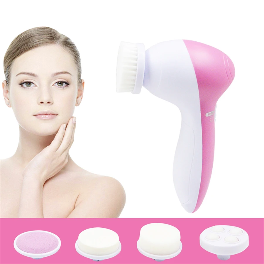 5-IN-1-Face-Cleansing-Brush-Electric-Face-Cleaner-Wash-Machine-Spa-Skin-Care-Massager-Cleaning
