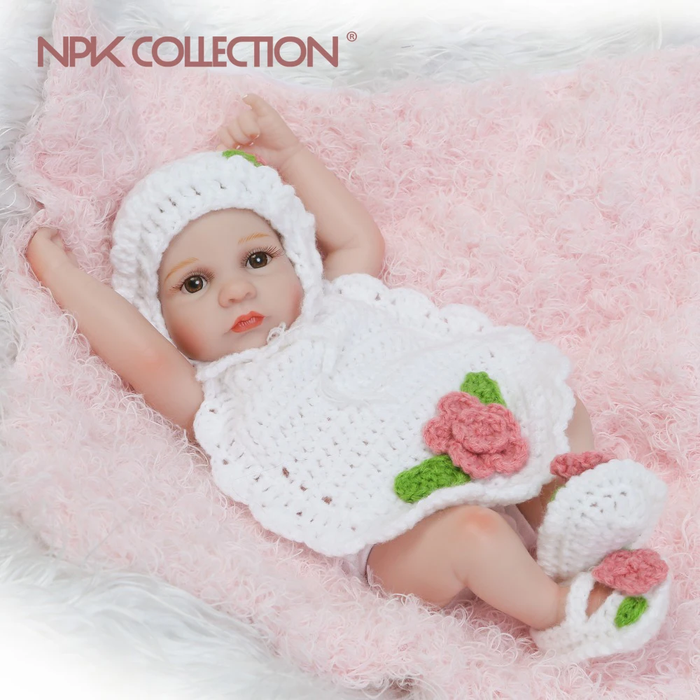 2017 new premie newborn cute small 12inch soft silicone vinyl real soft