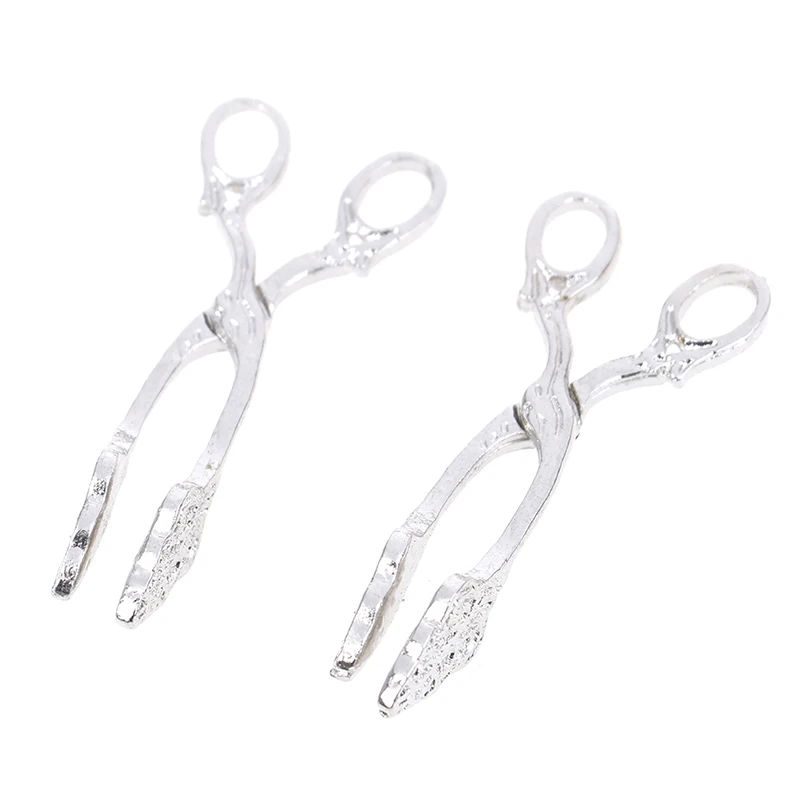 2PCS Новинка, микроволновая печь, еда, хлеб, кулинарная доска, нож, разделочный блок, ролевые игры, кухонные игрушки 1: 12 1:6, миниатюрные весы для кукольного дома - Цвет: 2PCS