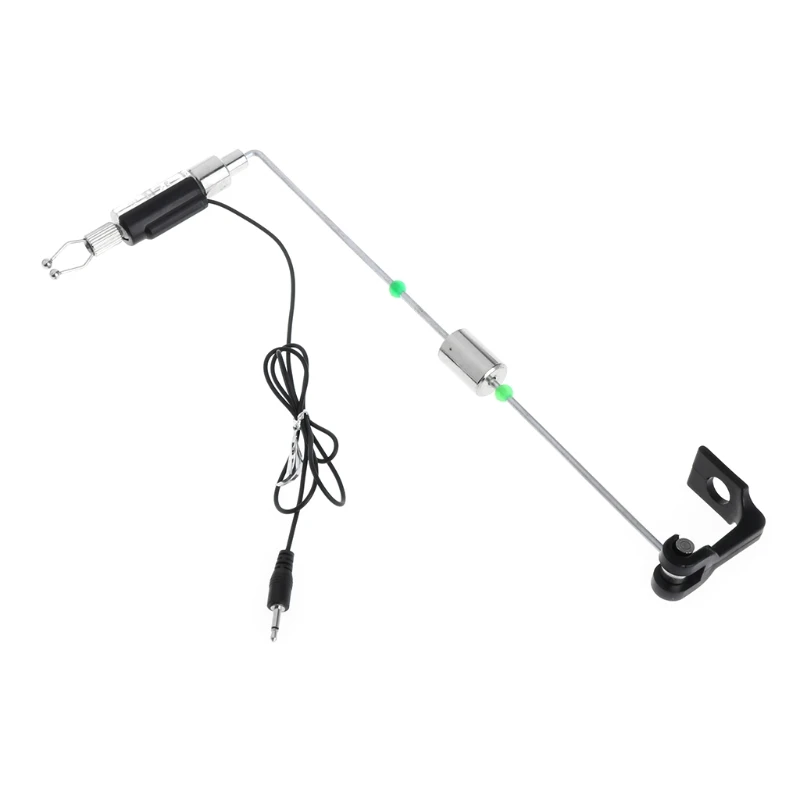 

Fishing Alarm Swinger Indicator LED Illuminated Receiver Bite Suspension Sensor 10166