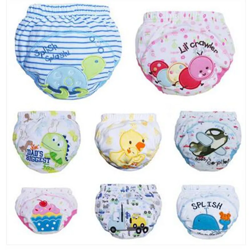 5Pcs/lot Baby Diapers /Nappies Cloth Diaper/Nappy Girls Boys waterproof cotton potty training