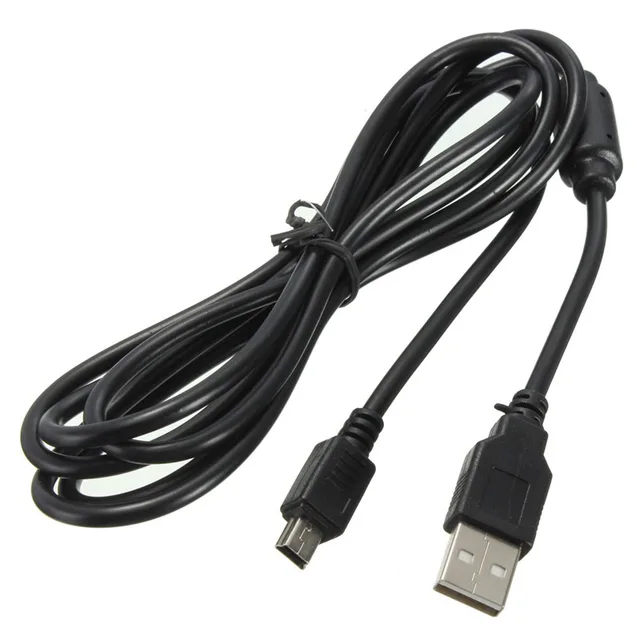 Special Price 1.8m USB Charger Wire Charging Cable Cord For Sony Playstation 3 For PS3 Controller Accessories Black