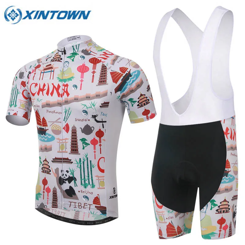 2018 New Chinese Style Cycling Jersey Short Sleeve Cycling Clothing