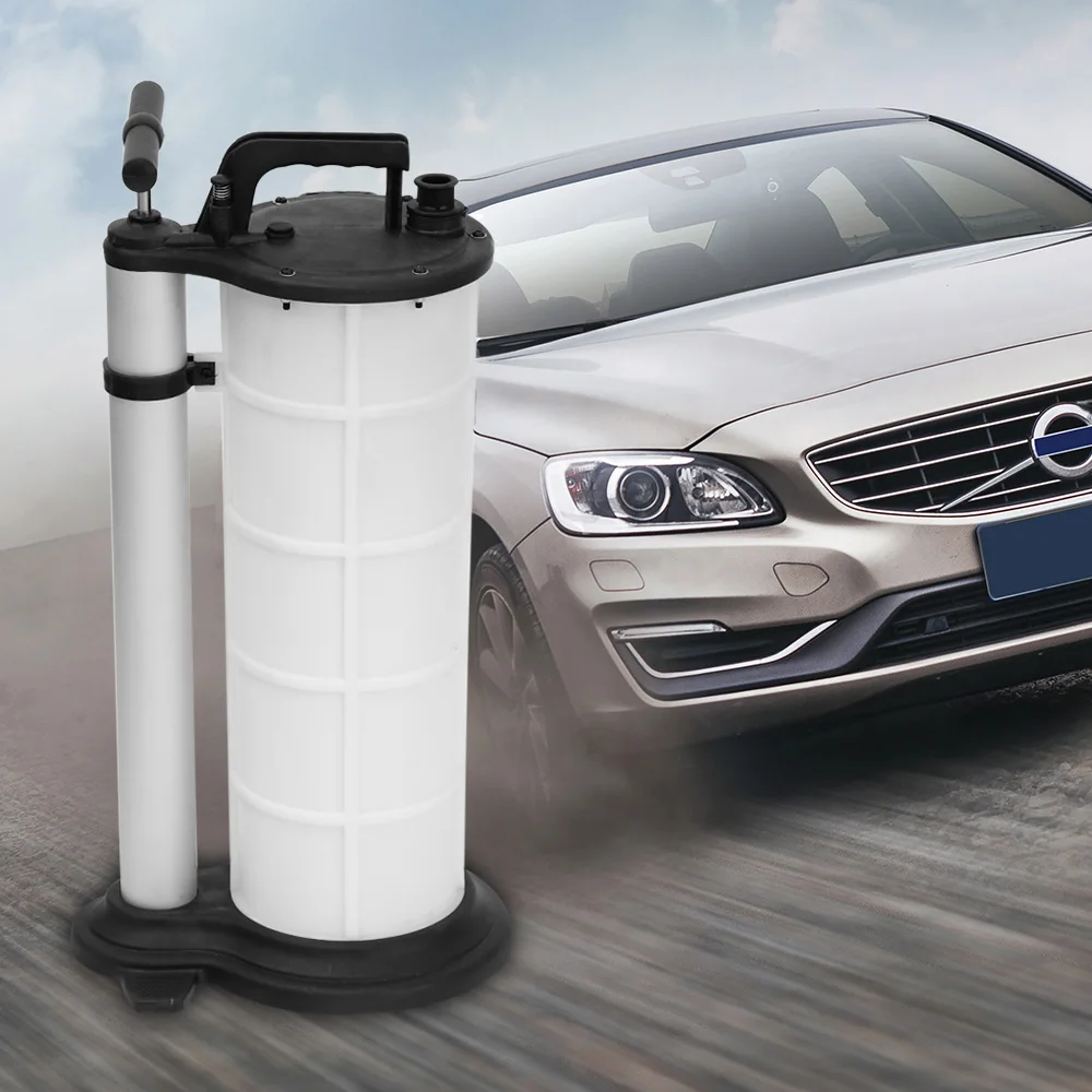 9L Engine Oil Fuel Extractor Pump Manual Suction Vacuum Petrol Fluid