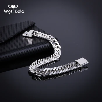 

10pcs/lot Bicycle Chain Wristband Fashion New Link Chain Ancient Silver color Bracelet Wome Heavy 9MM Wide Mens Buddha Bangles