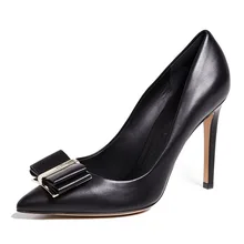 Оригинальные женские туфли из лакированной кожи с бабочкой, милые туфли на очень высоком тонком каблуке, без шнуровки, с острым носком, размеры США 4-16