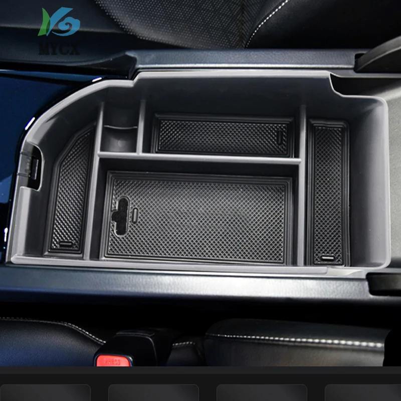 

For Toyota Camry XV70 2018 Car Armrest Box Central Secondary Storage Tray Holder Container Organizer Stowing tidying