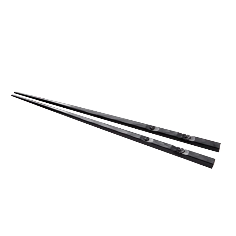 1 пара японский палочками сплава Нескользящие суши Chop палочки пищевой металл, нержавеющая сталь посуда китайский подарок