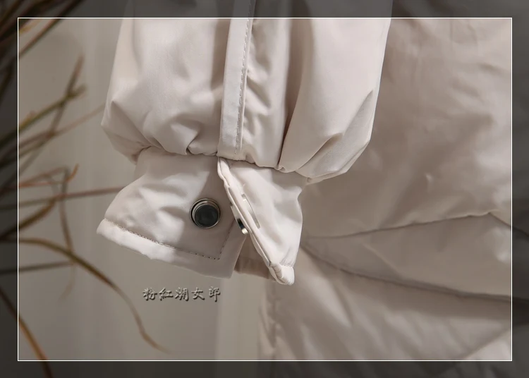 AYUNSUE пуховик для женщин с капюшоном длинное зимнее пальто для женщин большой воротник из меха енота корейское теплое пальто женские куртки KJ2551