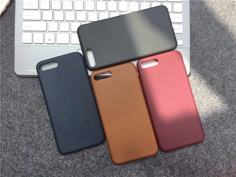 iphone 8 silicone case For iPhone 12 11 Pro Case Soft TPU Ultra Thin Leather Skin Case For iPhone 5S 6S 7 8 Plus Back Cover For iPhone X XR XS Max Case iphone 7 cover