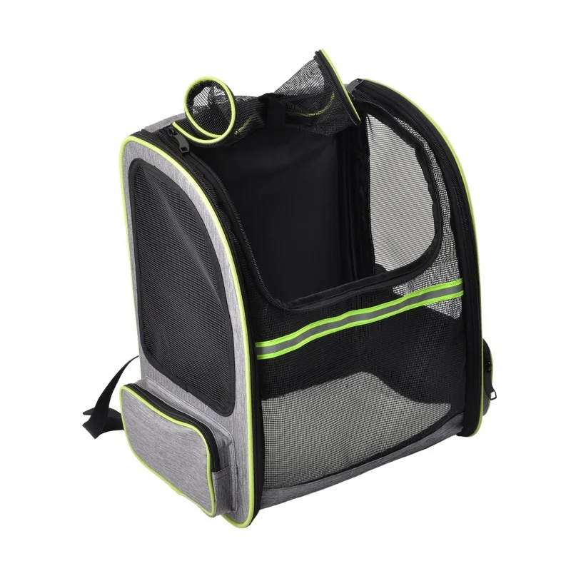 Новые складные сумки для домашних животных, переноска для кошек, оксфордская сетка, дышащий рюкзак для щенков, переносная дорожная сумка для кошек, рюкзак для кошек