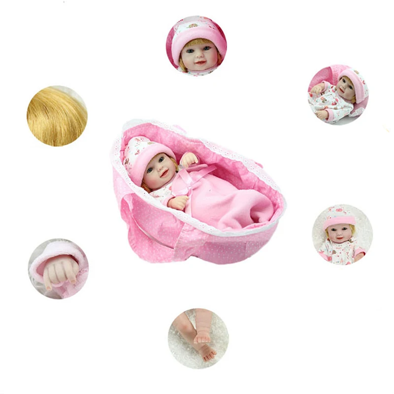 11 ''Relastic Baby Doll для девочек мягкие виниловые куклы новорожденных реалистичные