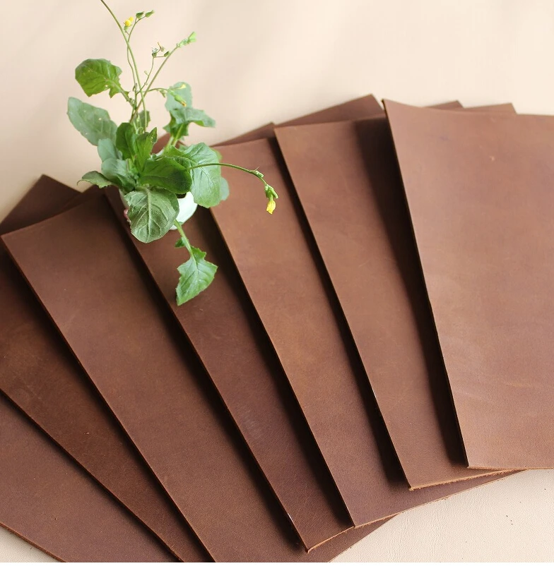 

DIY Sofa leather table bag good quality 1.5mm first layer leather 21*14cm