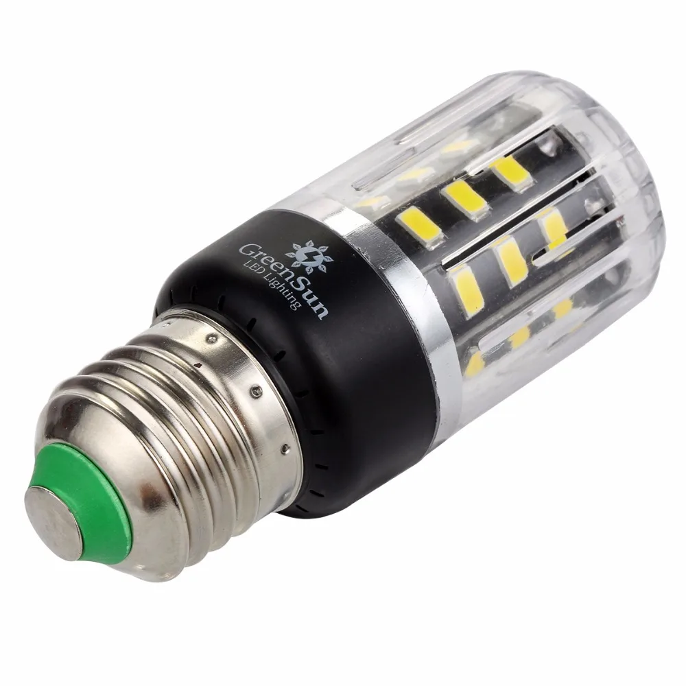 4 шт. полный ватт Смарт IC E27 5736 SMD СВЕТОДИОДНЫЙ кукурузный светильник 85 265 в 5 Вт