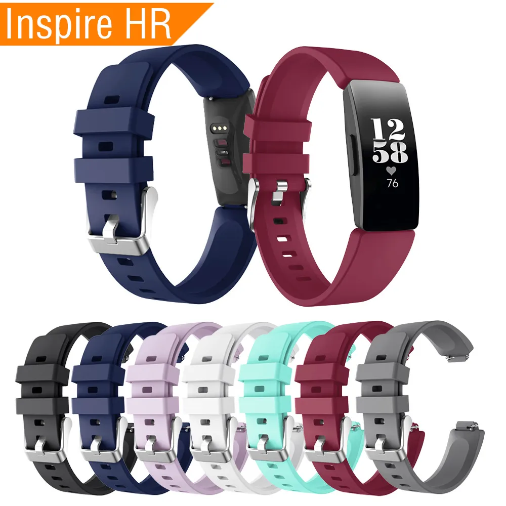 

2019 Soft TPU Strap For Fitbit Inspire HR Flora Silicone Smart Watch Wrist Strap Band For Fitbit Inspire/Inspire HR Accessories