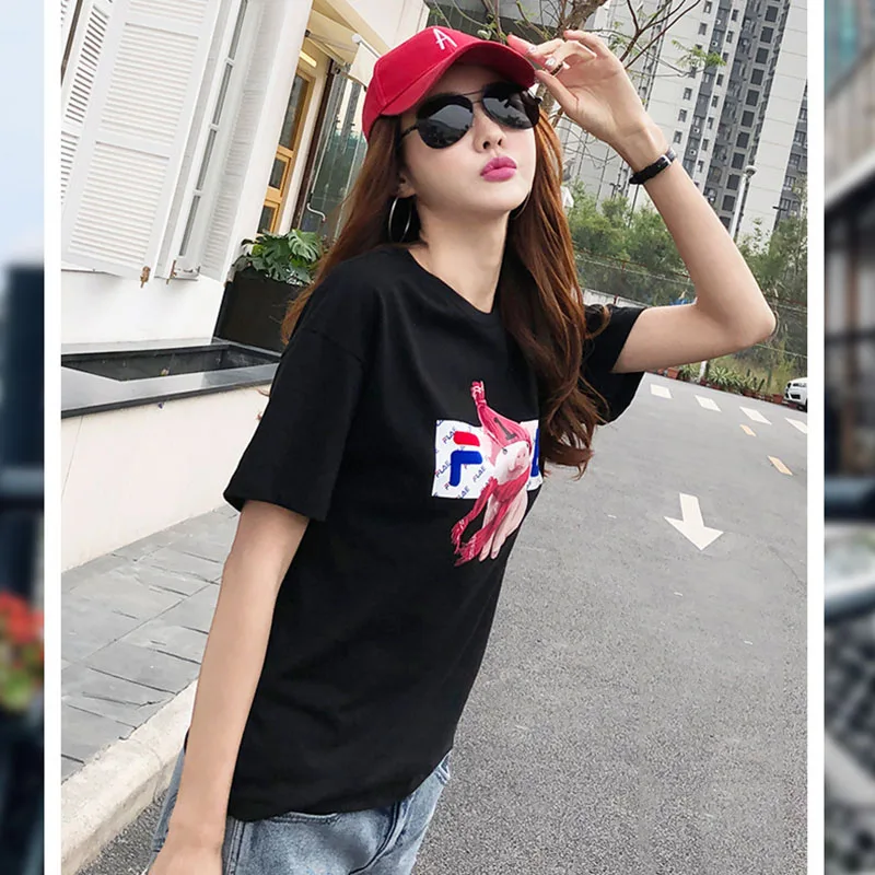 

High-qualityT-shirt Woman Summer T Shirt Women New Arrivals Fashion Printed T-shirt Woman Tee Tops Casual Female T-shirts