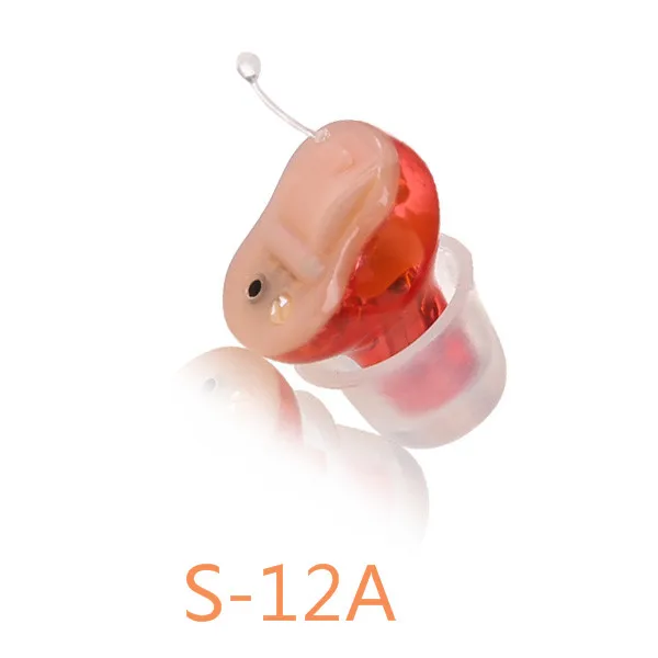 

Feie Mini CIC Invisible Hearing Aids in Ear Digital Tone Adjutable Deaf Hearing Aid for the Elderly S-12A 2 Channel Programmable