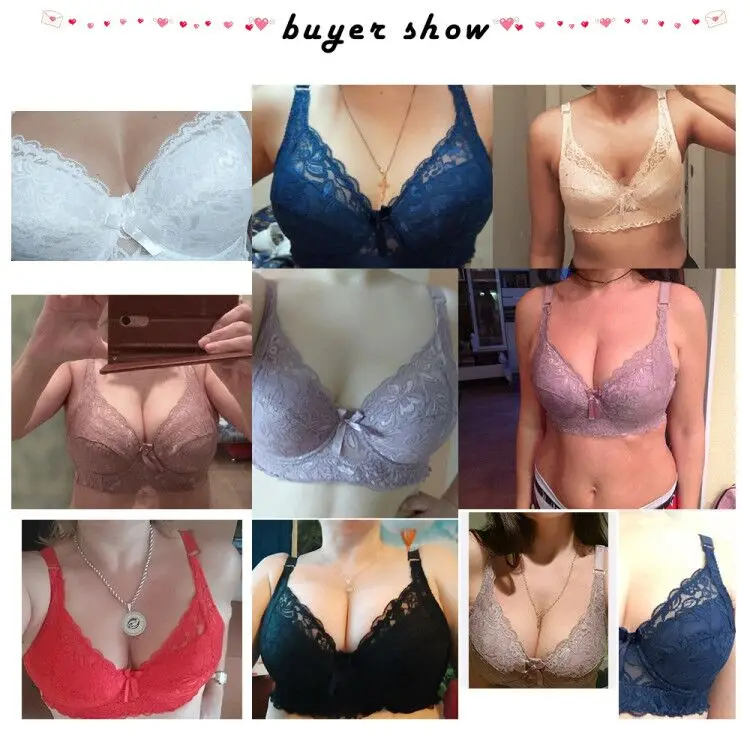 2019 Плюс Большой размеры Bralette Кружево бюстгальтеры для женщин для бюстгальтеры нижнее бельё девочек сексуальное женское белье супер Push up