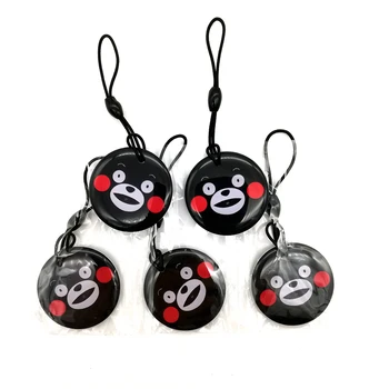 

1Pcs T5577 125KHZ RFID Card Keychain Token tags Keyfobs For Duplicator Rewritable Copy Clone Badge