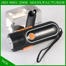 [Seven Neon] Smart 50 комплектов кривошипный динамо радио факел/функциональный/сигнал возникновения/FM AM/светящийся круг/яркий фонарь для кемпинга tourch