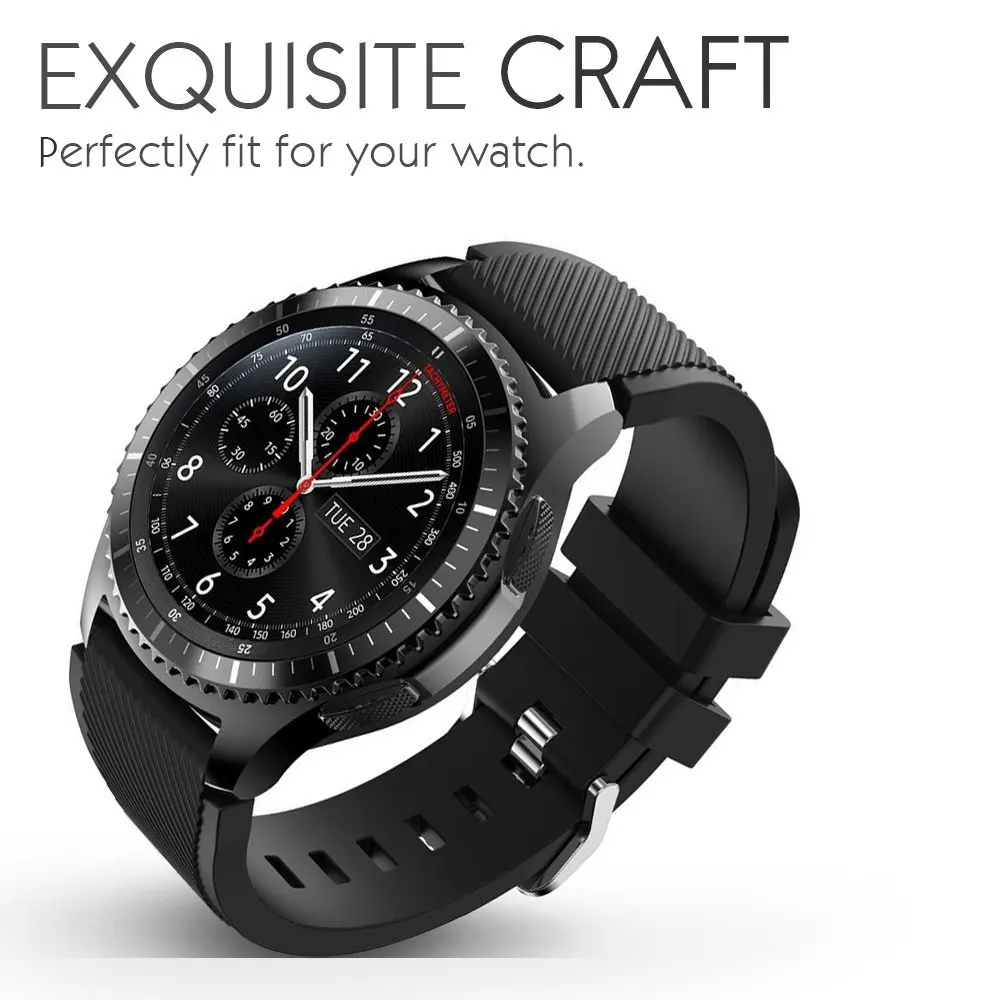Ремешок для часов Samsung Gear S3 Frontier/Classic мягкий силиконовый сменный Браслет samsung galaxy 46