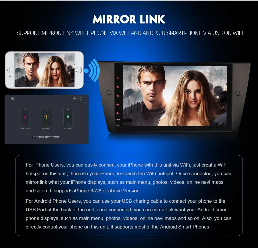 Excellent Erisin ES7490B 9" HD Android 8.0 Octa core 4G RAM Car DVD DAB+ GPS Sat  OBD for BMW E90 3er E91 E92 E93 M3 20