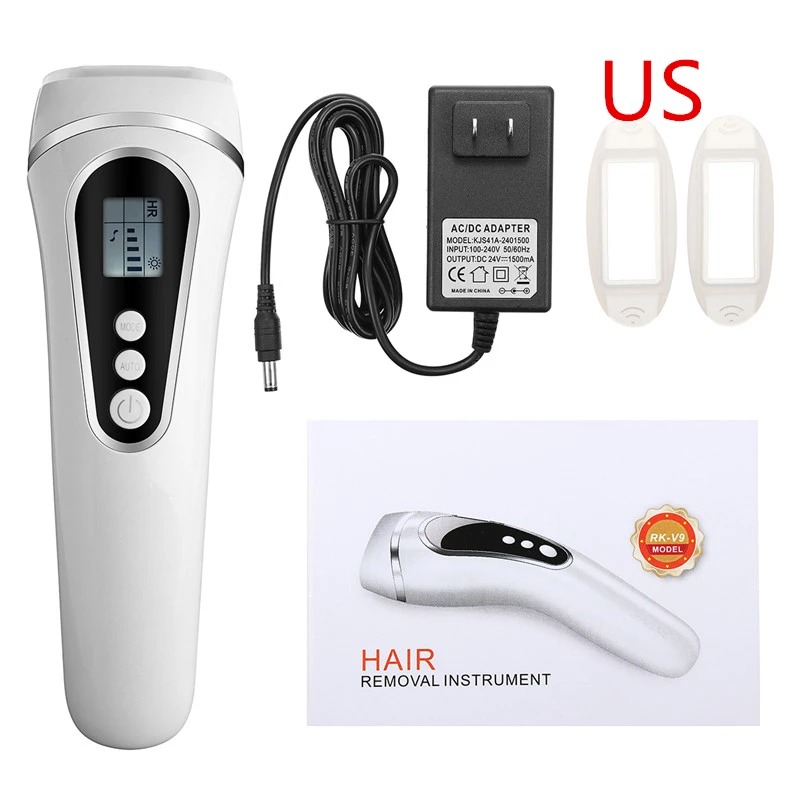 

300000 Light Pulses LCD Display IPL Laser Depilator Permanent Hair Remover Machine Painless Epilator Face Body Beauty Care Tool