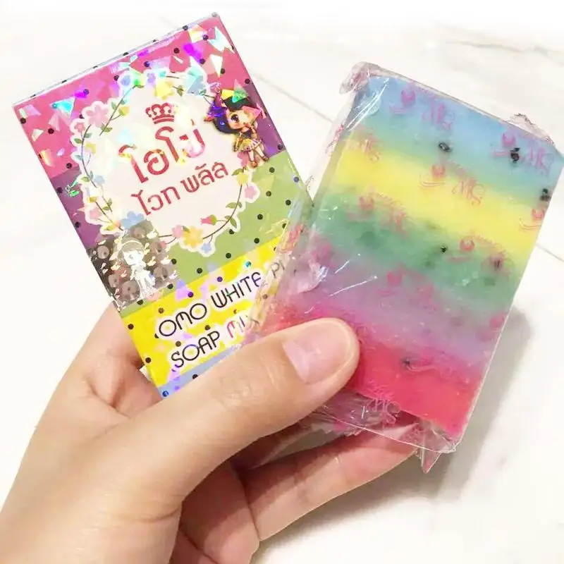 

Thailand Fruit Soap Mix Color Plus Five Bleached White Skin Gluta Rainbow Soap Essential Oil Control Soap Moisturizing Skin Care