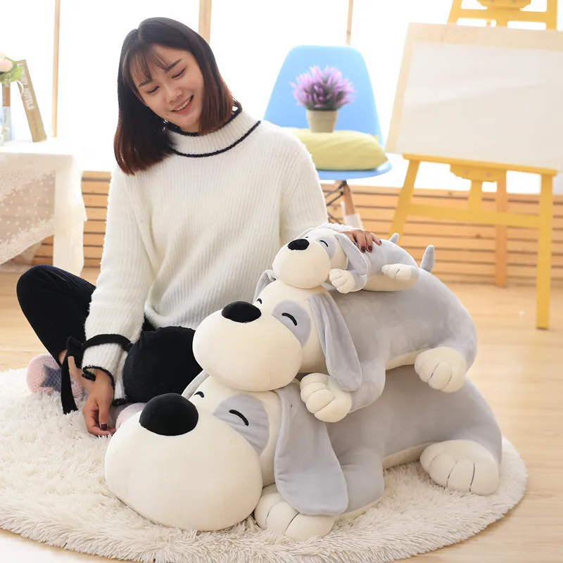 1 шт. 25-50 см мультфильм большие уши собаки кукла из плюша мягкую подушку