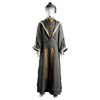 

Albus Dumbledore Cosplay Adult Men Women Robe Costume Halloween Cosplay Costume With Hat Wand Full Set