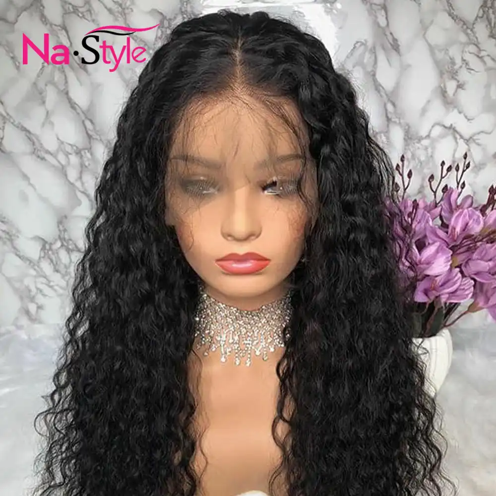 Loose Wave Wig Wavy Wig Natural Curly Hair Black Wigs For Women